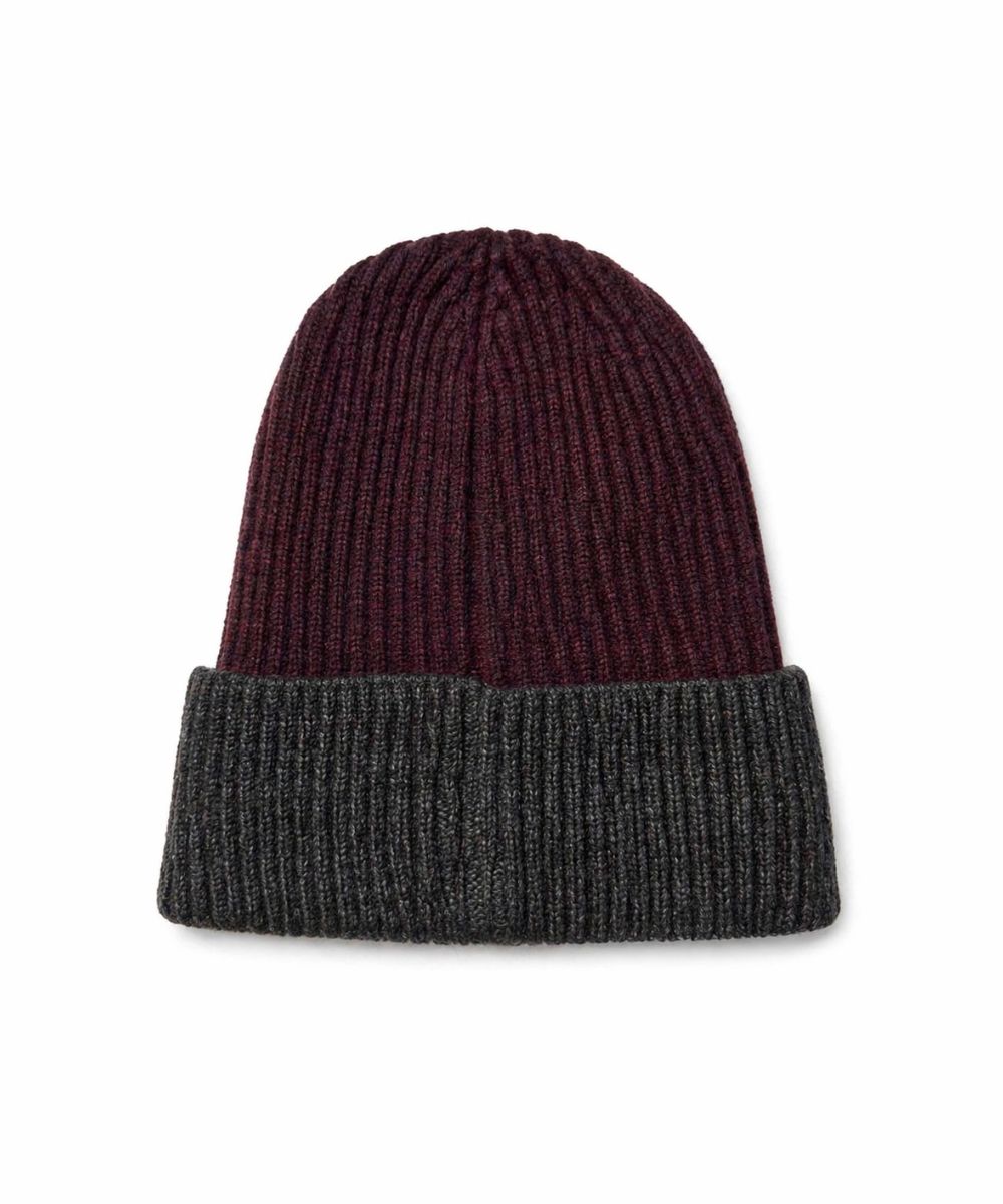 Untitled design (21) Cuffed Ribbed Beanie 2color - Image 1